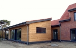 renovatie bestaande woning + aanbouw in houtskelet